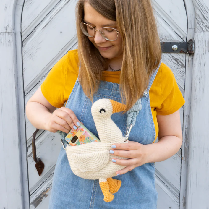 Sac Gerda l'Oie | Patron de crochet PDF