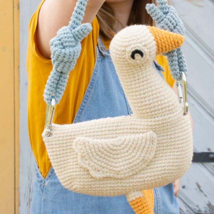 Sac Gerda l'Oie | Patron de crochet PDF
