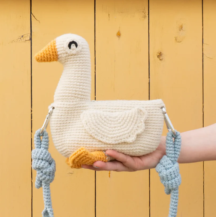 Sac Gerda l'Oie | Patron de crochet PDF