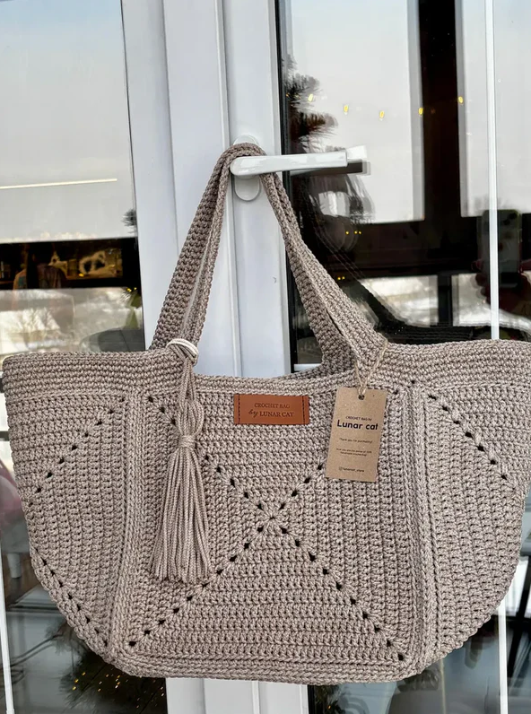 Sac Gerda l'Oie | Patron de crochet PDF