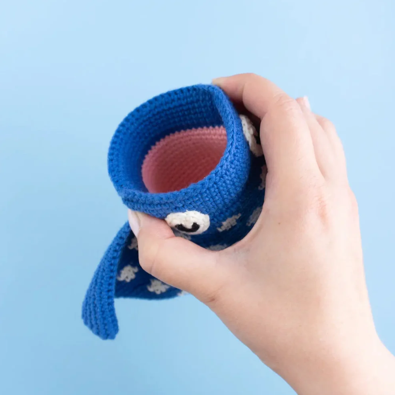 #015 Raie Rune | Patron PDF d'amigurumi et de pochette au crochet