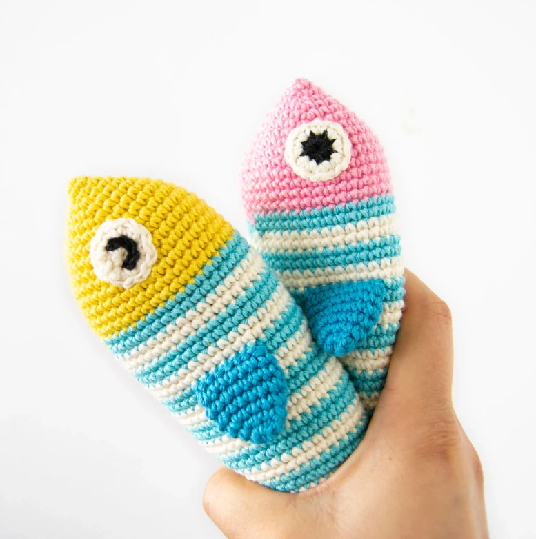 Steve le Poisson | Patron PDF d'amigurumi au crochet