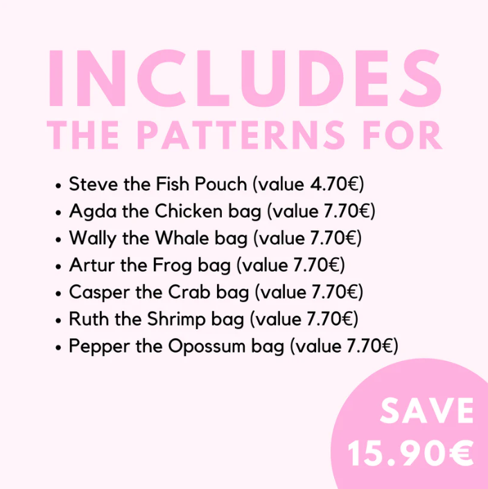 Pack de patrons Sacs d'été